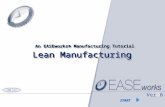 HOME Copyright EASE Inc Tutorials© 1986-2006 Lean Manufacturing An EASEworks® Manufacturing Tutorial START Ver 6.