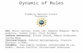 Dynamic of Rules ASU: Marco Janssen, Allen Lee, Deepali Bhagvat, Marty Anderies, Sanket Joshi, Clint Bushman Indiana University: Elinor Ostrom, Robert.