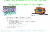 FPCP 2003 : 3-6 June 2003 Ecole Polytechnique, Paris Status and Prospects of ATLAS and CMS for B Physics and CP Violation Fairouz Ohlsson-Malek LPSC-Grenoble/IN2P3/ATLAS.
