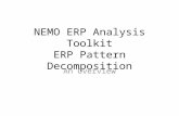 NEMO ERP Analysis Toolkit ERP Pattern Decomposition An Overview.