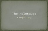 A Tragic Legacy. Literally means “sacrifice by fire” The systematic mass slaughter of millions of Europeans, especially Jews, by the Nazis during WWII.