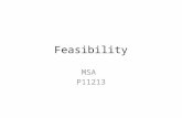 Feasibility MSA P11213. Base Plate Feasibility 3 plastics were looked at for MSA mounting board material: ABS, Acrylic, and polypropylene. Due to cost.