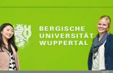 1von 23. 2von 23 UNIVERSITY OF WUPPERTAL FACTS & FIGURES Founded in 1972, currently about 16,700 students students from some 100 different countries almost.
