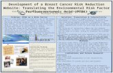 Development of a Breast Cancer Risk Reduction Website: Translating the Environmental Risk Factor Perfluorooctanoic Acid (PFOA) Kami Silk, Evan Perrault,