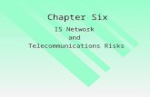 Chapter Six IS Network and Telecommunications Risks 1.
