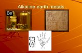 Alkaline earth metals. Alkaline earth metals (cont.)