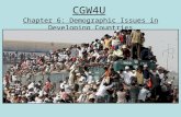 CGW4U Chapter 6: Demographic Issues in Developing Countries.
