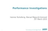 1 Performance Investigations Hannes Tschofenig, Manuel Pégourié-Gonnard 25 th March 2015.