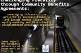 Challenging Precarity through Community Benefits Agreements: Leveraging infrastructure projects to increase training and labour market access for equity-seeking.