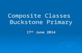 Composite Classes Buckstone Primary 17 th June 2014.