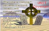 UNIT 3 Covenant Covenant comes from the Latin word, convenire ("to come together" or "to agree"). Today, we use the word "covenant" almost interchangeably.