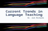 Current Trends in Language Teaching Dr. Jack Richards