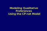 Modeling Qualitative Preferences Using the CP-net Model.