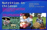HSERV 544 - Nutrition in Children1 Nutrition in Children Jonathan Gorstein Clinical Associate Professor Department of Global Health .