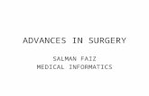ADVANCES IN SURGERY SALMAN FAIZ MEDICAL INFORMATICS.