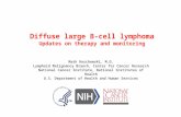 Diffuse large B-cell lymphoma Updates on therapy and monitoring Mark Roschewski, M.D. Lymphoid Malignancy Branch, Center for Cancer Research National Cancer.