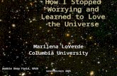 Seven sisters 20051 How I Stopped Worrying and Learned to Love the Universe Marilena LoVerde Columbia University Hubble Deep Field, NASA.