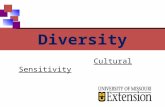 Cultural Sensitivity Diversity. Family Medical Leave Act How are people different? Race Ethnicity Gender Religion National Origin Diversity Lifestyle.
