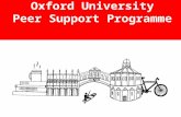 Oxford University Peer Support Programme. It’s good to talk: communicating in institutions.