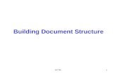 XHTML1 Building Document Structure. XHTML2 Objectives In this chapter, you will: Learn how to create Extensible Hypertext Markup Language (XHTML) documents.