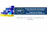 History of social security in Europe. Quick view on EU history of social security Medieval - Renaissance times: Poorhouses & charity Controlling role.