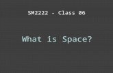 SM2222 - Class 06 What is Space?. Starting from number A number, 7 A sequence of numbers, 1, 2, 3, 5, 8, 13, 21, … A collection of numbers.