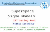 Superspace Sigma Models IST String Fest Volker Schomerus based on work w. C. Candu, C.Creutzig, V. Mitev, T Quella, H. Saleur; 2 papers in preparation.