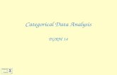 Statistics in Science   Categorical Data Analysis PGRM 14.