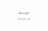 1 Design Xiaojun Qi. 2 Data and Actions Two aspects of a product –Actions that operate on data –Data on which actions operate The two basic ways of designing.
