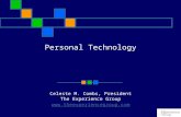 Personal Technology Celeste M. Combs, President The Experience Group .