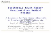Stochastic Trust Region Gradient- Free Method (STRONG) -A Response-Surface-Based Algorithm in Stochastic Optimization via Simulation Kuo-Hao Chang Advisor: