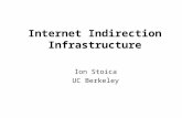 Internet Indirection Infrastructure Ion Stoica UC Berkeley.