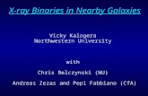 X-ray Binaries in Nearby Galaxies Vicky Kalogera Northwestern University with Chris Belczynski (NU) Andreas Zezas and Pepi Fabbiano (CfA)