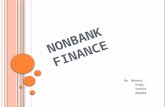 NONBANK FINANCE By Minxin Xiqiu Yanjie Amanda. M UTUAL F UND  are financial intermediaries that pool the resources of many small investors by selling.