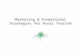 Marketing & Promotional Strategies for Rural Tourism.