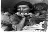 Chapter 26!. Vocabulary Bankrupt; Unable to pay debts Bankrupt; Unable to pay debts Relief Programs; government program to help the needy Relief Programs;