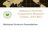1 Industry/University Cooperative Research Centers (I/UCRC) National Science Foundation.