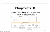 1 CSE 45432 SUNY New Paltz Chapters 8 Interfacing Processors and Peripherals