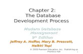 Chapter 2: The Database Development Process Modern Database Management 9 th Edition Jeffrey A. Hoffer, Mary B. Prescott, Heikki Topi 1 © 2009 Pearson Education,