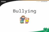 1 Bullying. 2 Objective #1 Define and give characteristics of bullying.