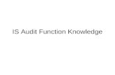 IS Audit Function Knowledge. Tasks Develop and implement a risk based IS audit strategy for the organization in compliance with IS audit standards, guidelines.