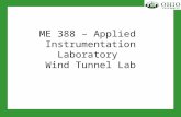 ME 388 – Applied Instrumentation Laboratory Wind Tunnel Lab.