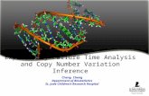 Exploratory Failure Time Analysis and Copy Number Variation Inference Cheng Department of Biostatistics St. Jude Children’s Research Hospital.