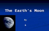 The Earth’s Moon By &. Moon Statistics Orbital period = 27.32166/days Orbital period = 27.32166/days Rotational period = 27.32166/days Rotational period.