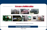May 2010 SearchMedia Holdings Limited Investor Presentation.