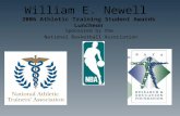 William E. Newell 2006 Athletic Training Student Awards Luncheon Sponsored by the National Basketball Association.