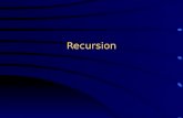 Recursion. What Is Recursion? Recursive call –A method call in which the method being called is the same as the one making the call Direct recursion –Recursion.