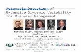 Automatic Detection of Excessive Glycemic Variability for Diabetes Management Matthew Wiley, Razvan Bunescu, Cindy Marling, Jay Shubrook and Frank Schwartz.