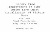 Fishery View Improvement of Time Series Line Chart Visualization of Fishery Data CPSC 533C Final Presentation Ying Zhang & Lan Wu December 19 th 2005.