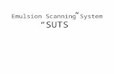 Emulsion Scanning System “SUTS”. Follow Shot Optics.